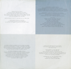 LP inner sleeve back, DE